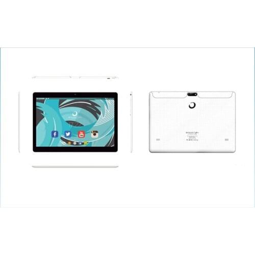 Tablet BRIGMTON BTPC-1019 10" HD Quad Core 16 GB 1 GB RAM MICRO SD Bluetooth 4500 mAh White