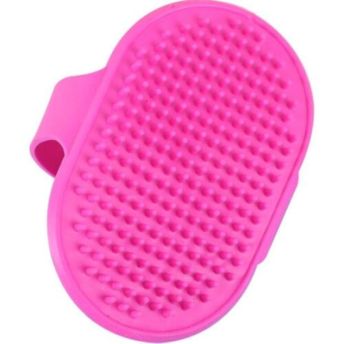 Pet Cleaning Supplies Hand Bath Massage Brush Remove Floating Hair Bath Brush Pet Supply