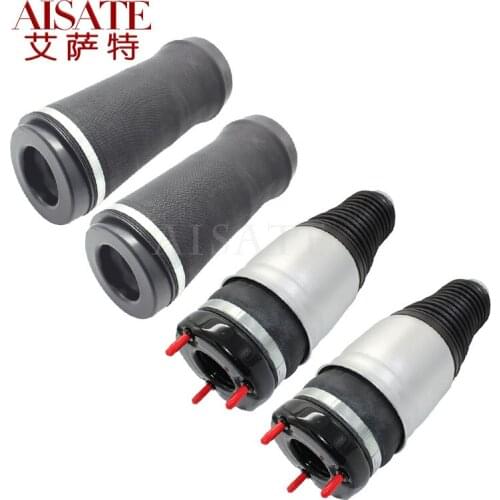 4PCS/Lot Rear Front Air Suspension Spring Rubber For Jeep Grand Cherokee WK2 Pneumatic Air Suspension Air Bellows Car Part