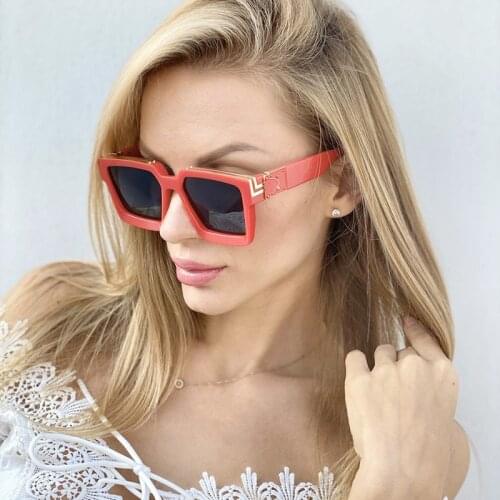 Q Fashion Brand Design Goggles Punk Square Personality Sunglasses Ultraviolet-proof Glasses Unisex Integrated Eyewear UV400 очки