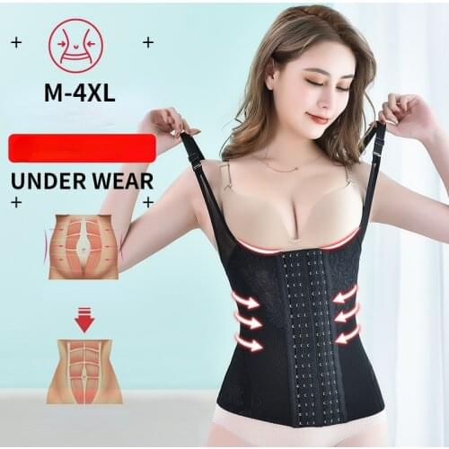 \Waist trainer body shaper vest belly control Shapewear women tummy shapers corset top fajas colombianas slimming underwear