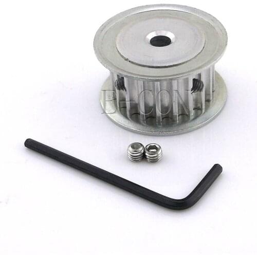 10pcs HTD5M15 Timing Pulley 15teeth Synchronization Alumium Bore 5mm/6mm/6.35mm/8mm/10mm/12mm Teeth Width 16mm for Steper motor