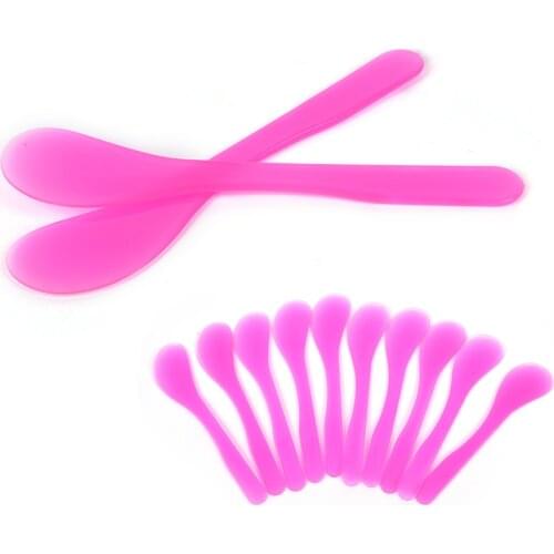 10pcs/pack Facial Mask Sticks DIY Face Mask Spoon Stick Cosmetic Spatula Scoop Beauty Makeup Sticks Mud Tools