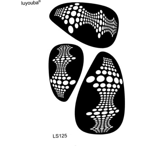 3D Sound Wave Tattoo Waterproof Temporary Tattoos Men Harajuku Tatoo Sticker Faux Tatouage Temporaire Femme Kids Tattoo