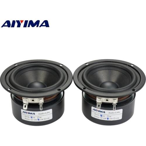 AIYIMA 2Pcs 1.5Inch Neodymium Car Audio Treble Speakers 8 Ohm 15W Tweeters Portable Speaker DIY For Home Theater