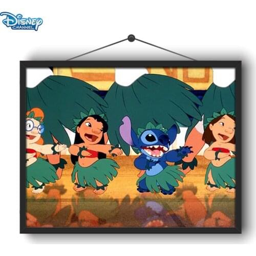 Disney 5D DIY Diamond Painting Stitch Interstellar Baby Full Circle Diamond Embroidery Handmade Interior Decoration Holiday Gift