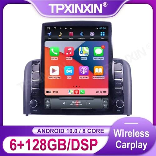 Android 10 IPS Screen Car Radio For Volvo S80 1998 - 2006 Multimedia Video Audio Recorder DVD Player Navigation GPS Auto 2 din