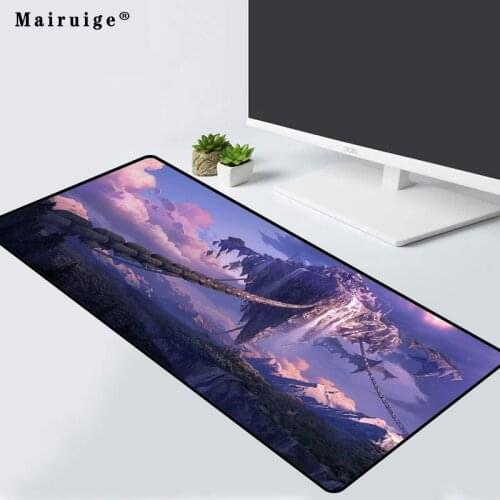 Mairuige Large Mouse Pad Landscape Pattern Computer Notebook Office Game Accessories Mouse Pad Desk Mat Gaming Desk XXL