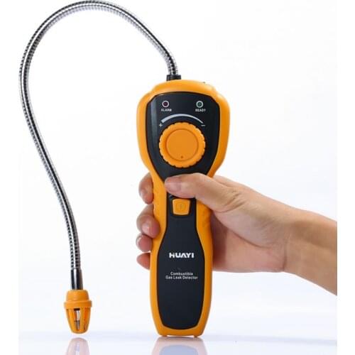 HYELEC MS6310 combustible gas detector, methane / natural gas / gas detector, test sound and light alarms
