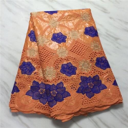 Nigerian Bazin Riche Fabrics African Cotton Dry Embroidery Lace Senegal Jacquard African Basin Riche Wedding Lace Fabric 5yards