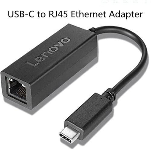 NEW Original Lenovo USB-C to RJ45 Ethernet Adapter 4X90S91831 for Lenovo ThinkPad X1 Carbon 2021