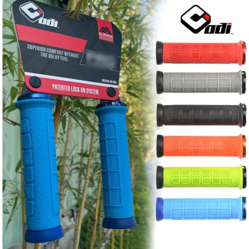 ODI Handlebar Grips Silicone Lock Grips Anti-slip Waterproof 130MM Bicycle grips for 22.2mm handle bar mtb Accessories