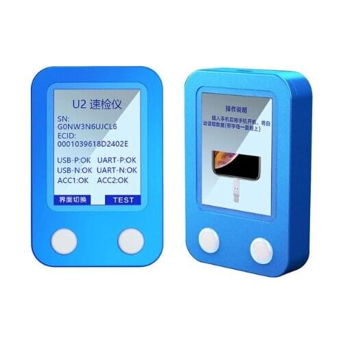 JC U2 Chip Tristar Tester Charge fault Fast Detector for iPhone 5s 6 6s 7 8 x xs xr xs max 11 11 Pro Max U2 Serial Number