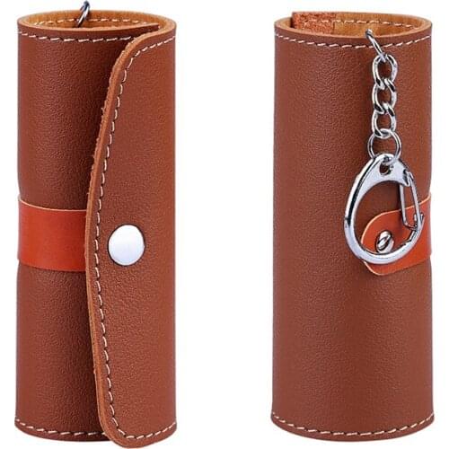 Data line PU storage bag headphone cable bag multi-function storage bag reel creative pencil bag production