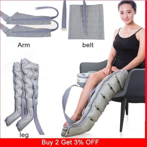 Air Wave Massage Pressotherapy Professional Physiotherapy Air Pressure Automatic Cycle Air Compression Massage Machine