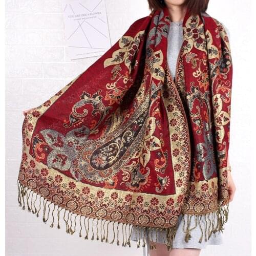 Women Shawl Fashion Ethnic Cashew Viscose Scarf From Spain Long Echarpe Foulards Femme Bufandas Mujer Muslim Hijab Caps new