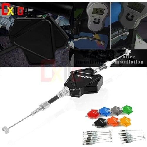 Motorcycle Motorbike Easy Pull Stunt Clutch Lever System CNC Aluminum For Yamaha TW225 TW 225 2002 2003 2004 2005 2006 2007