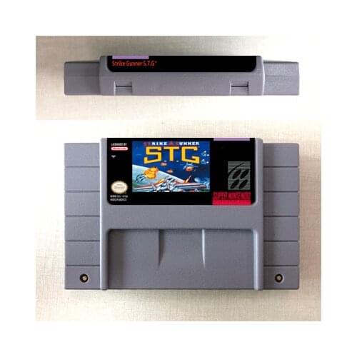 Strike Gunner S.T.G - Action Game Card US Version English Language