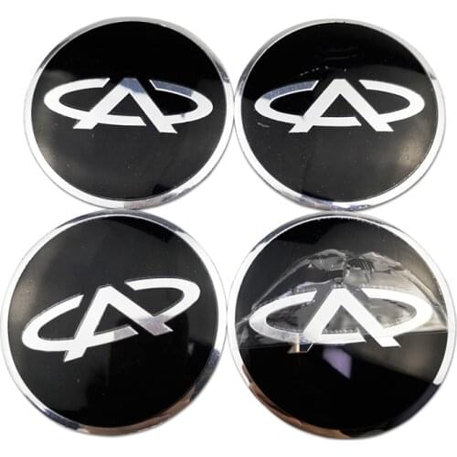 Creative Car Hub Center Badge Stickers Auto Parts Decoration for Chery Fulwin Arrizo QQ Tiggo 3 5 T11 A1 A3 A5 Amulet M11 Fora