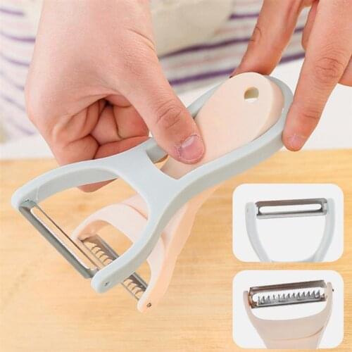 1PCS Kitchen Peeler Set 2 In 1 Multifunctional Vegetable Grater Fruit Peeler Carrot And Potato Peeler Fruits Vegetables Tool