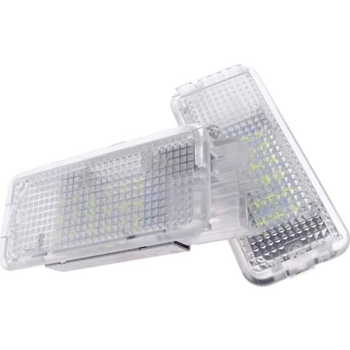 2pcs LED Luggage Compartment Trunk Light for Peugeot 206 207 306 406 307 406 407 607 806 308 3008 Auto LED Interior Lamp Parts
