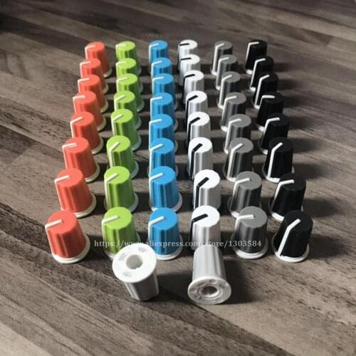 50PCS Replace EQ Rotary Knob For Pioneer DJ MIXER DJM djm-2000 900 850 750 700 800 DAA1176 DAA1305 colorful you can chose