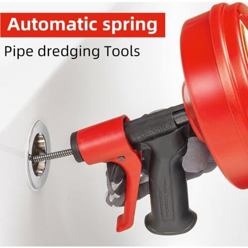 7.6M Home Sink Tube Toilet Dredge Pipe Plumbing Sink Cleaner Bathroom Bathtub Drain Toilet Pass Water Blocking Tool