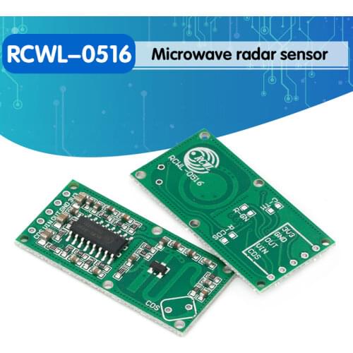 RCWL-0516 microwave radar sensor module Human body induction switch module Intelligent sensor