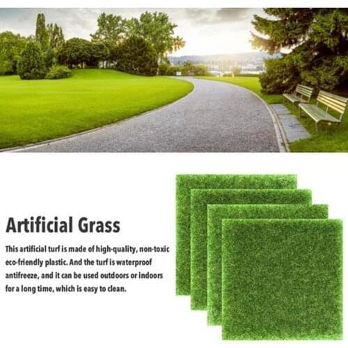 Artificial Grass Outdoor Garden Landscape Grass Turf Indoor Lawn Balcony Synthetic Grass Mat for Courtyard