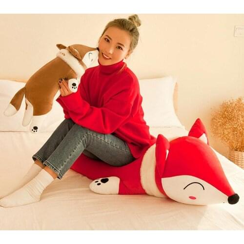 35/50/60cm Kawaiii Dolls Stuffed Animals Plush Toys for Girls Children Boys Toys Plush Pillow Fox Stuffed Animals Soft Toy Doll