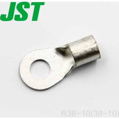 100pcs new JST connector raw spot cold pressed single ring terminal R38-10 (38-10)