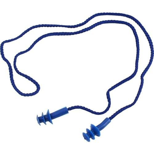 New Waterproof Soft Silicone Corded Ear Plugs Travel Sleep Noise Prevention Earplugs Noise Reduction Swimming Earplugs Earmuff