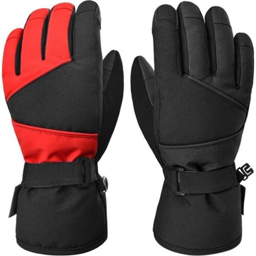 1 Pair Winter Gloves For Kids Boys Girls Snow Windproof Mittens Cycling Bicycle Bike Outdoor Camping Sports Ski Warm Gloves