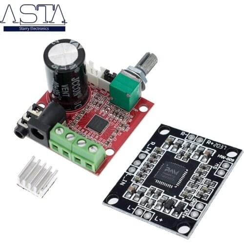 PAM8610 2x15W amplifier board digital two-channel stereo power amplifier board miniature