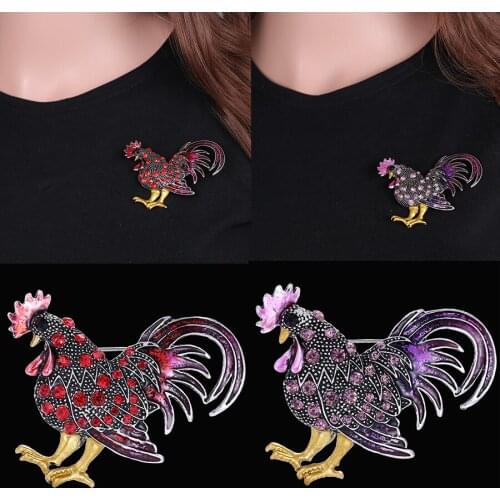 Rinhoo jewelry Black Brooches For Clothes