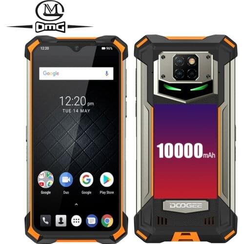 DOOGEE S88 Pro 10000mAh NFC OTG IP68/IP69K Rugged Phone Octa Core 4G SmartPhone 6GB RAM 128GB ROM 21mp Android 10 Mobile Phone