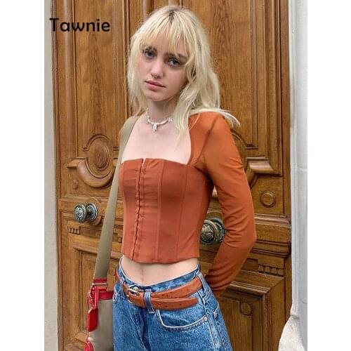 Женские длинные майки Tawnie China At AliExpress