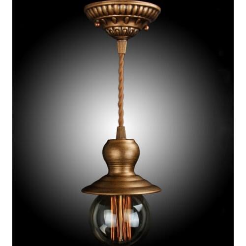 Retro European garden hanging lights, coffee restaurant / bar chandeliers