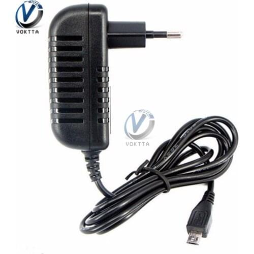 Universal 5V 3A Power Supply Charger AC 110-240V Converter Adapter EU Plug Micro USB Cable