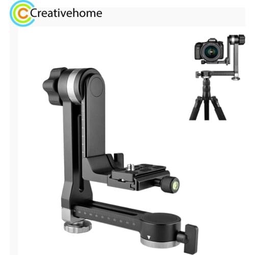 YELANGU A171 YLG0401E-C 360 Degree Rotation Horizontal Cantilever Gimbal Tripod Head for Home DV and SLR Cameras (Black)