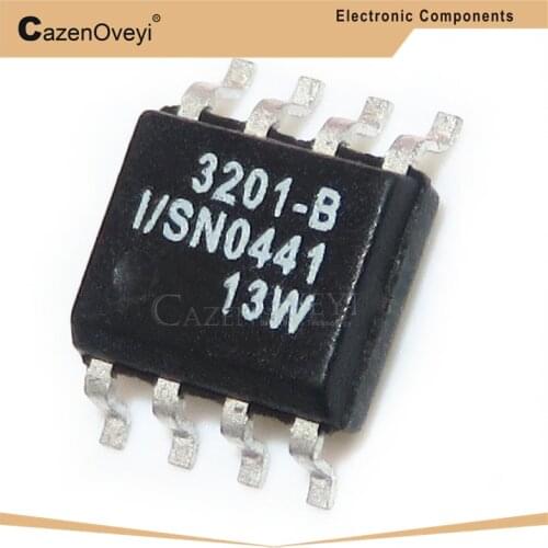 1pcs/lot MCP3201-BI/SN MCP3201 3201-BI SOP-8 In Stock