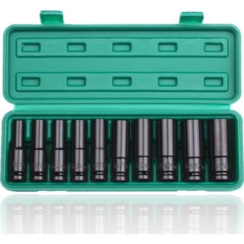 10 pcs Electric Wrench Screwdriver hex socket head Kits set for Impact Wrench Drill