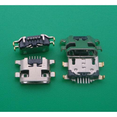 100pcs/lot For Motorola Moto E5 Play XT1921 Micro Mini Usb Jack Charge Charging Connector Plug dock Socket Port