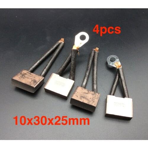 4pcs for Weichai 2827 Series High Quality Starter Motor Carbon Brush 10X30X25mm