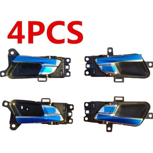 4pcs door handle original for creta ix25 2017 2016 inner door handle / left side right side / main driving inside button