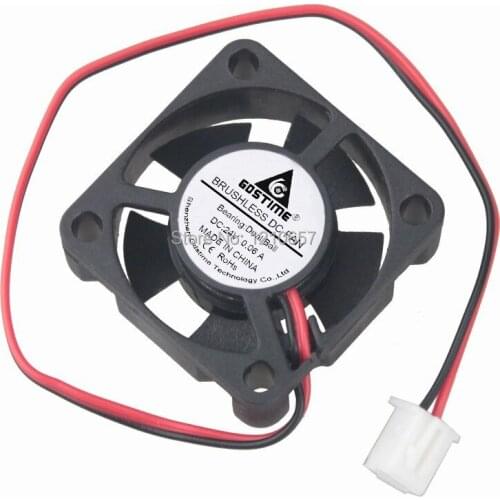 50 Pieces lot Gdstime 2pin 24V 3010 30 x 30 x 10mm 30MM 3cm DC Radiator Cooler Cooling Fan
