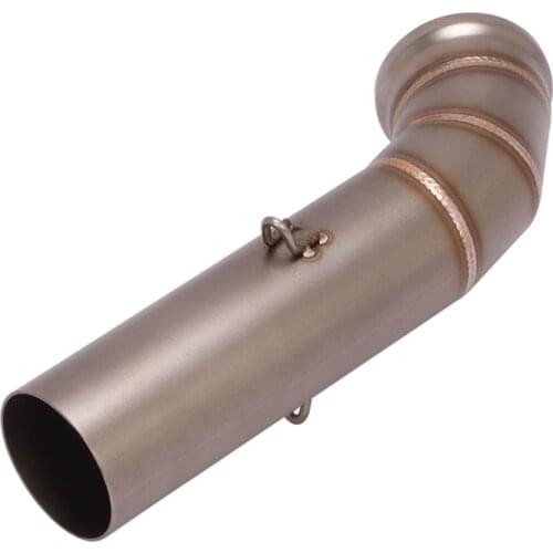 51mm Slip On for KTM Duke 125 250 RC390 2021 Motorcycle Exhaust Pipe Stainless Steel Reserve Catalyst for 51mm Muffler Escape