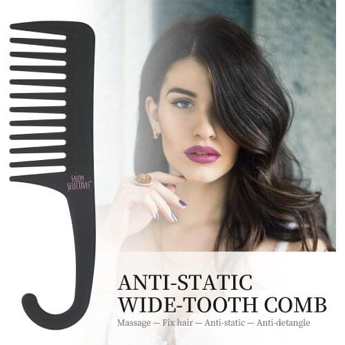 Hair Brush ANTI-STATIC Massage Comb Bristle Women Wide Tooth Hair Brush Salon Hairdressing Styling Curly Hair Comb