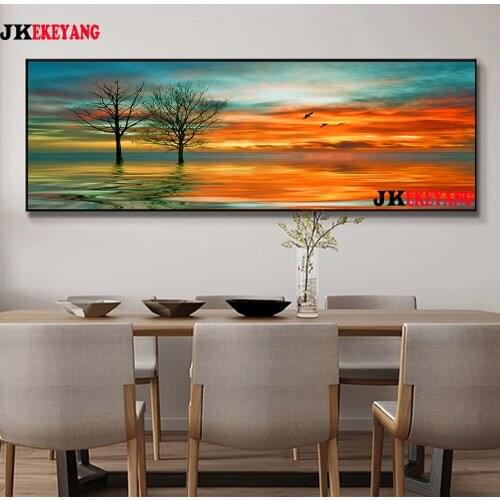 Large Wall Art Pictures 5D Diy diamond painting Beautiful scenery Diamond Mosaic sale Rhinestone Embroidery cross stitch Y3995