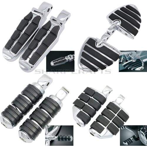 Motorcycle Parts Rear Passenger Foot Pegs Footrests Footboards For Suzuki Intruder 1400 1500 LC Boulevard S83 C90 Marauder 800